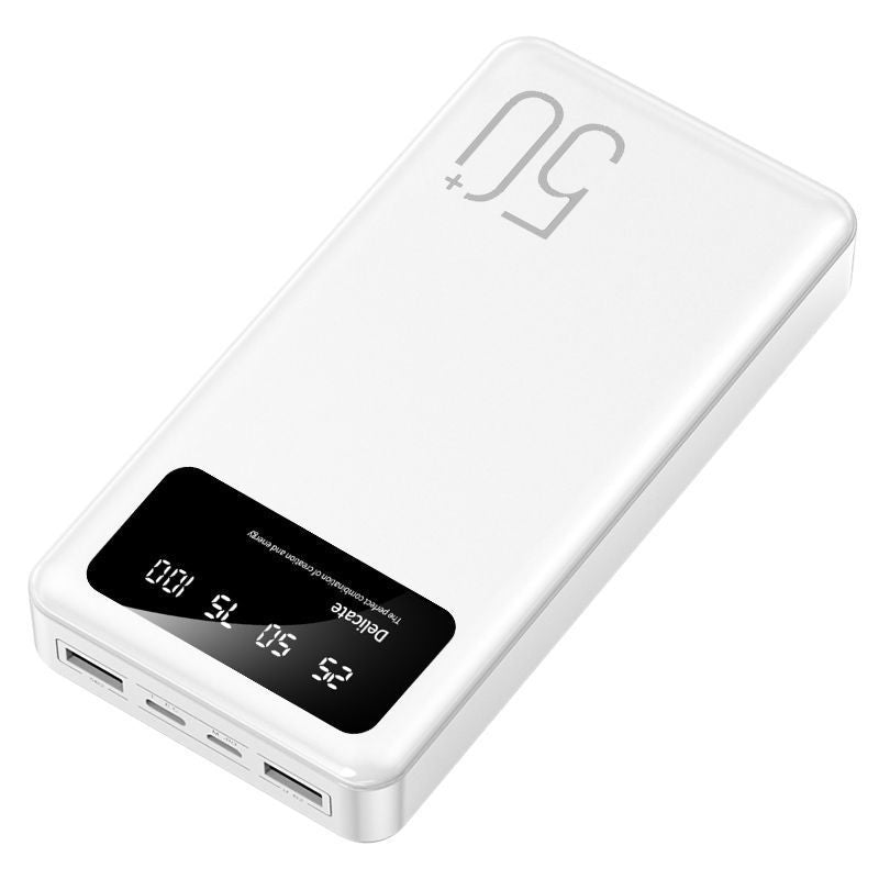 Charge rapide 50000 MA grande capacité Portable Puissance Portable Extérieur