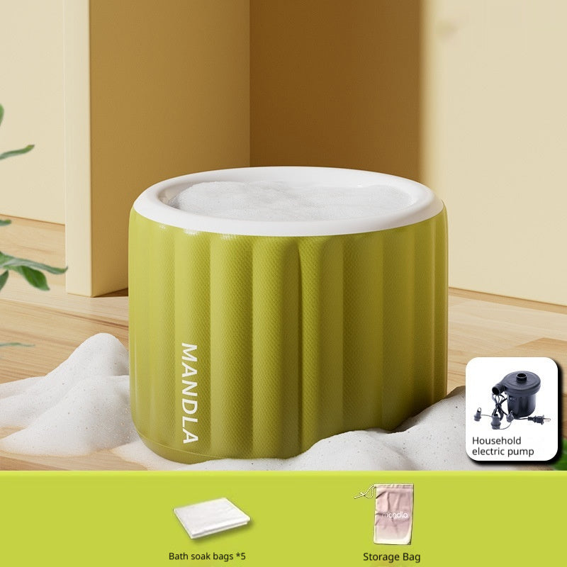 Tuyau autogonflable pliable pour le corps entier
