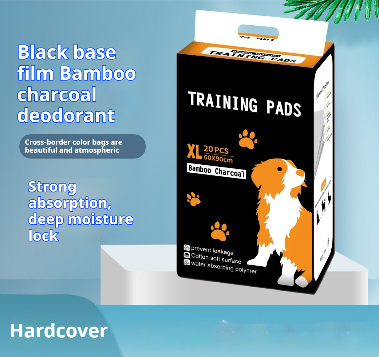 Couches pour animaux de compagnie Pad Urine Grande quantité d'absorbant jetable déodorant