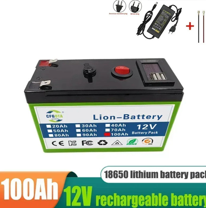 Batterie Lithium Pack approprié pour Sprayer Trolley Car Electric