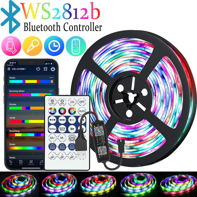 RGB Changement de couleur 5V Magic USB Bande lumineuse