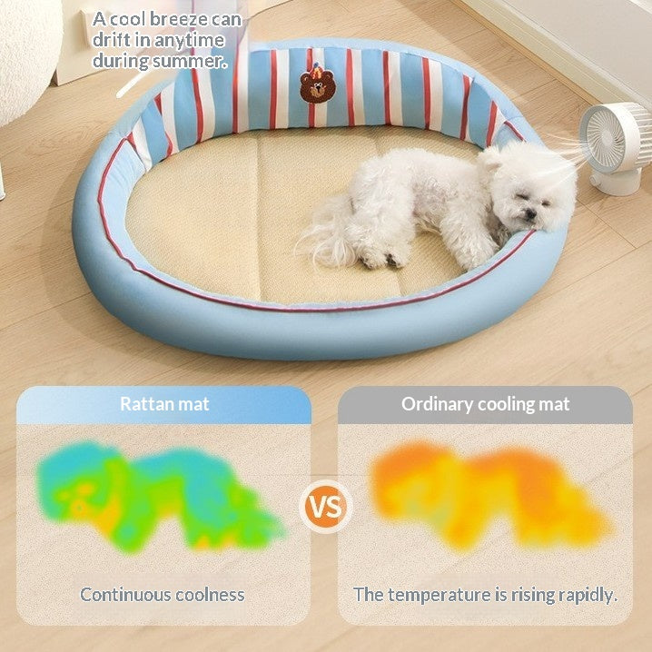 Lit Cat Summer Cooling Style Bed All-Season Universal