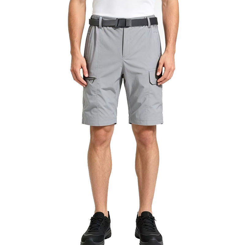 Pantalon de séchage rapide amovible en deux pièces avec plusieurs poches pour hommes