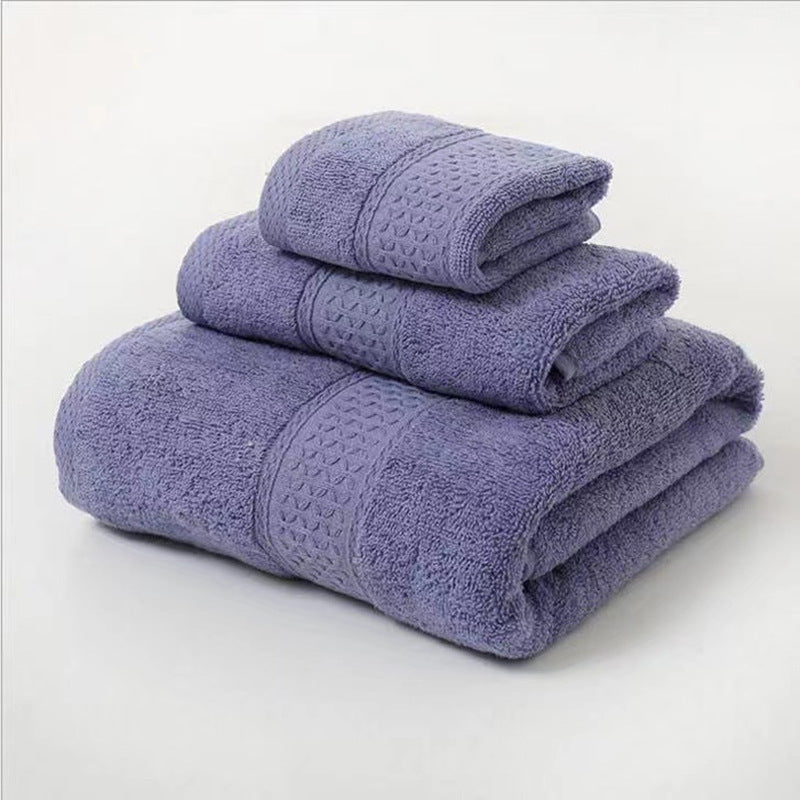 Ensemble de serviette en coton pur absorbant 6 pièces