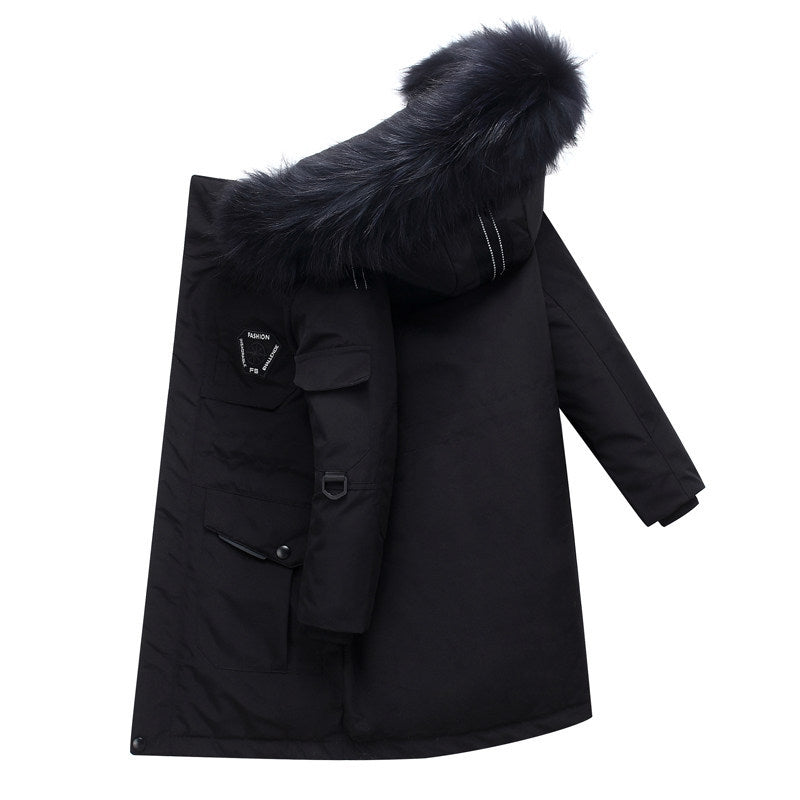 Veste de bas pour enfants Garçons de taille moyenne Épaisseur Plus