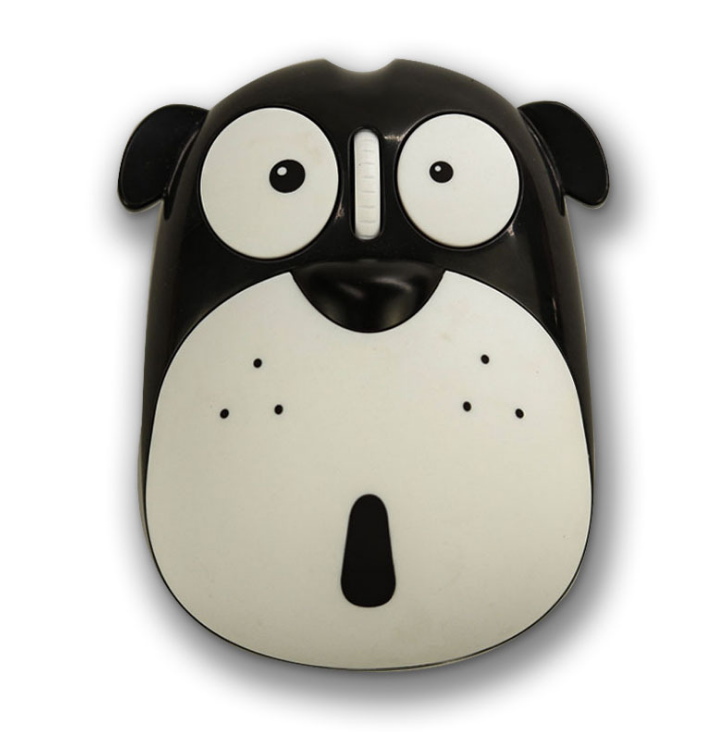 Silent souris optique 2.4G sans fil charge panda souris dessin animé animal mignon souris