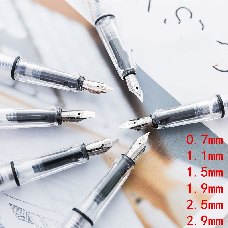 Verbe d'art Pen parallèle Gothique Roman Duckbill Pen