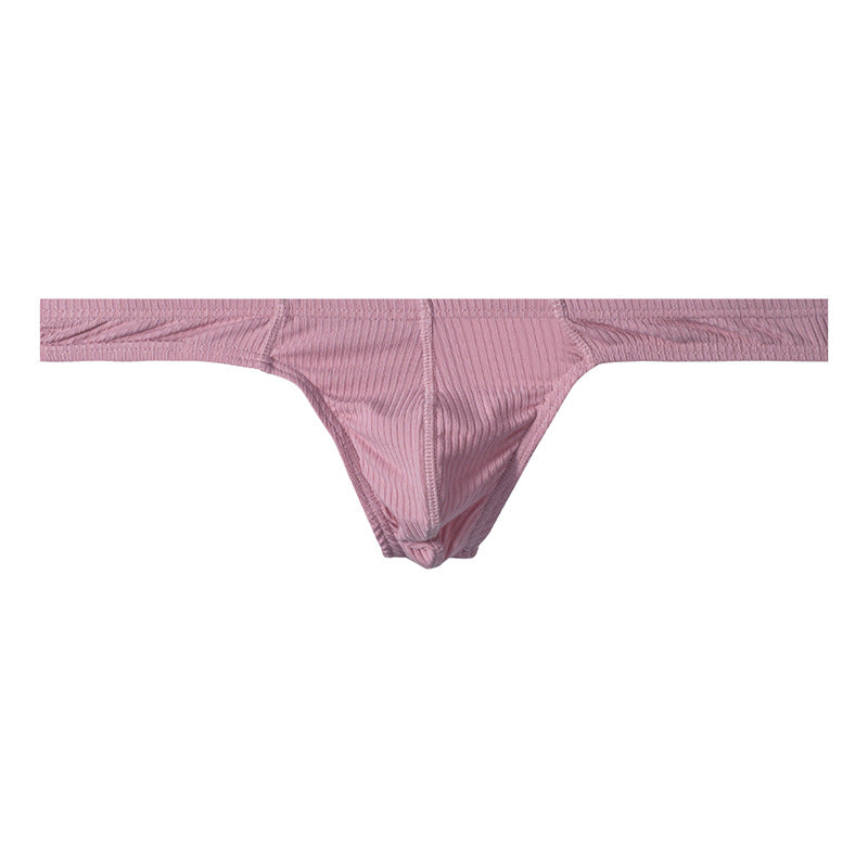 Pantalons à taille basse Solid Color Sexy Pantalons en T Sexy Bikini Triangle Modal