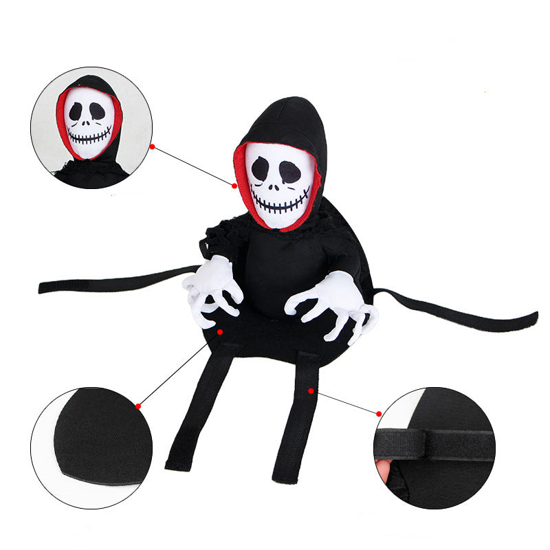 Les animaux d'Halloween se transforment en caps de Teddy amusants