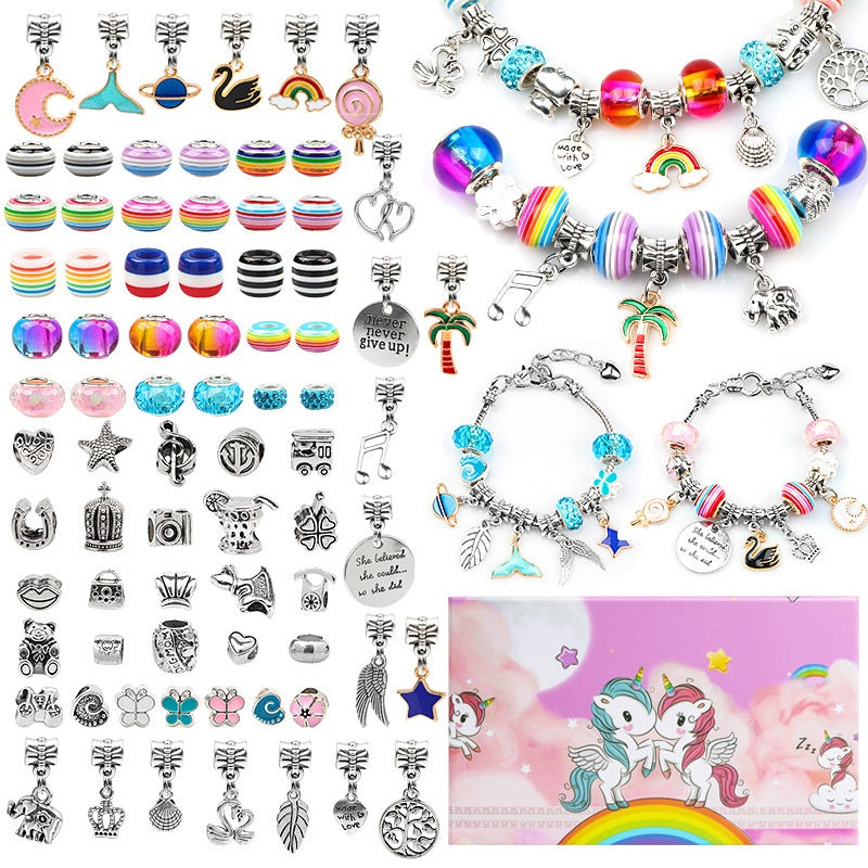 Stained Glass Kids DIY Bracelet Craft Kit