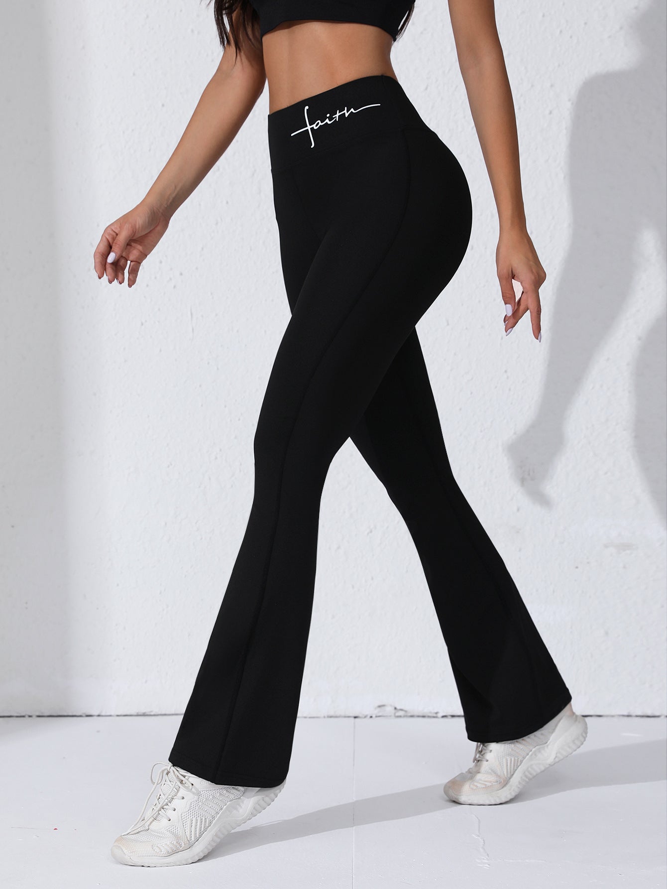 Pantalon de yoga populaire Sports de sport de plein air à haute portée Fitness Casual Européen Et l'Amazonie américaine