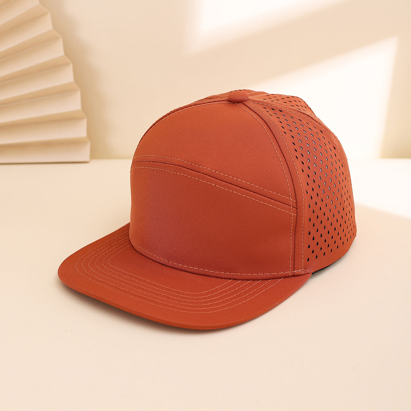 Fashionnable, Simple, Solide-colore, Patchwork Mesh Casquette de baseball pour l'été Ventilati extérieur