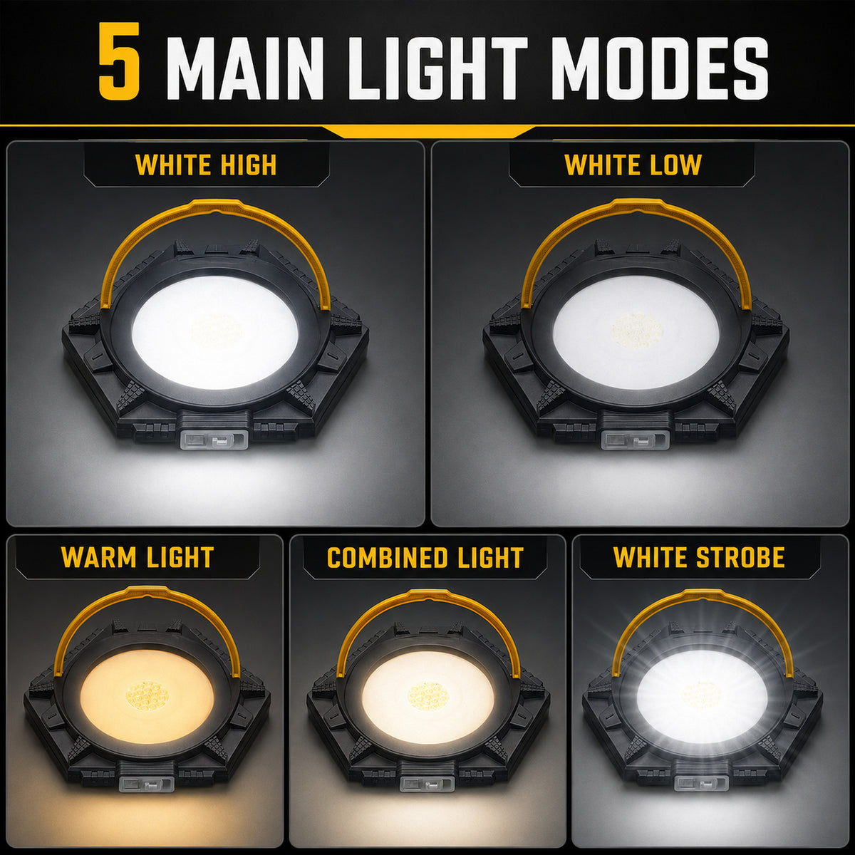 Lanterne de camping à LED D86 2 L