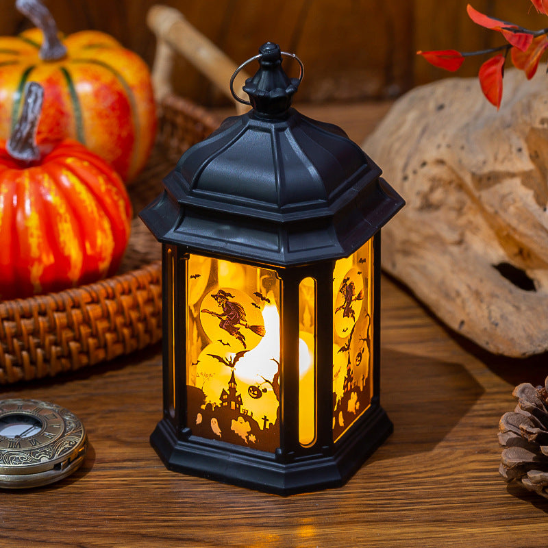 Décorations d'Halloween Kidsren Satchel Pumpkin Lanterne Halloween Atmosphère Ornaments Pen