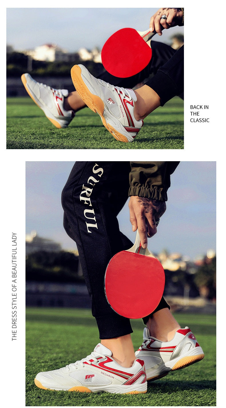 Mesh Table Tennis Sneaker Competition Chaussures de course
