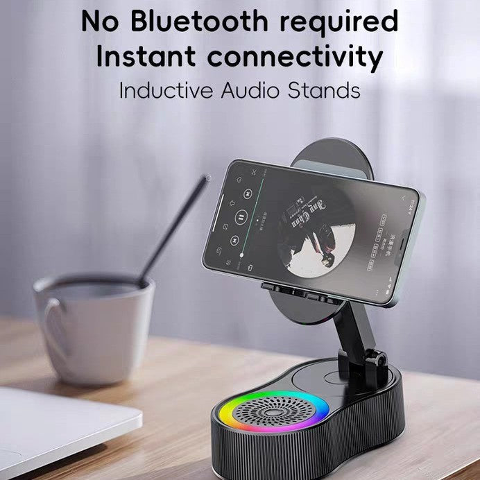 Haut-parleur Bluetooth Trois-en-un pour le streaming en direct