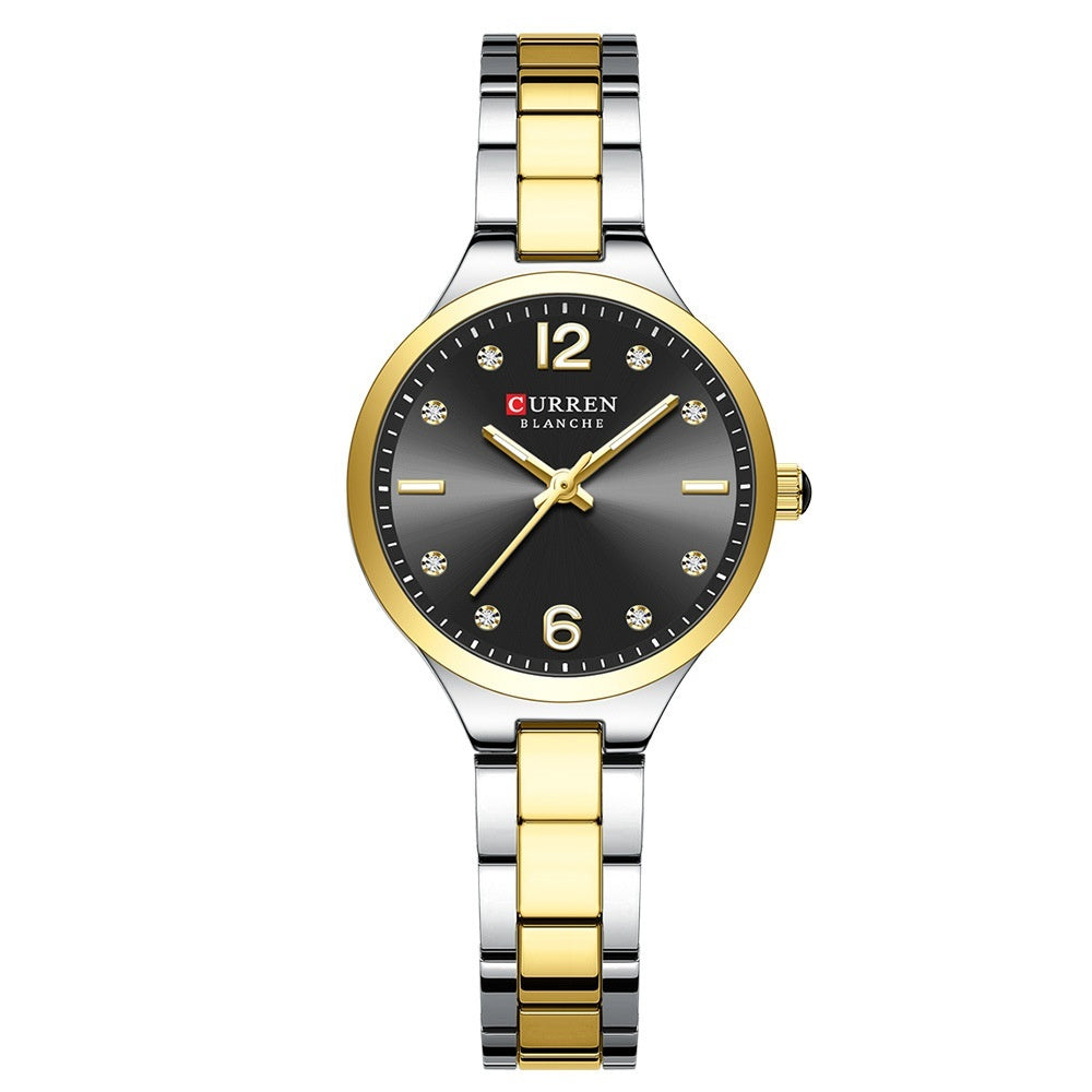 Simple Small Dial Waterproof Quartz Women's Watch