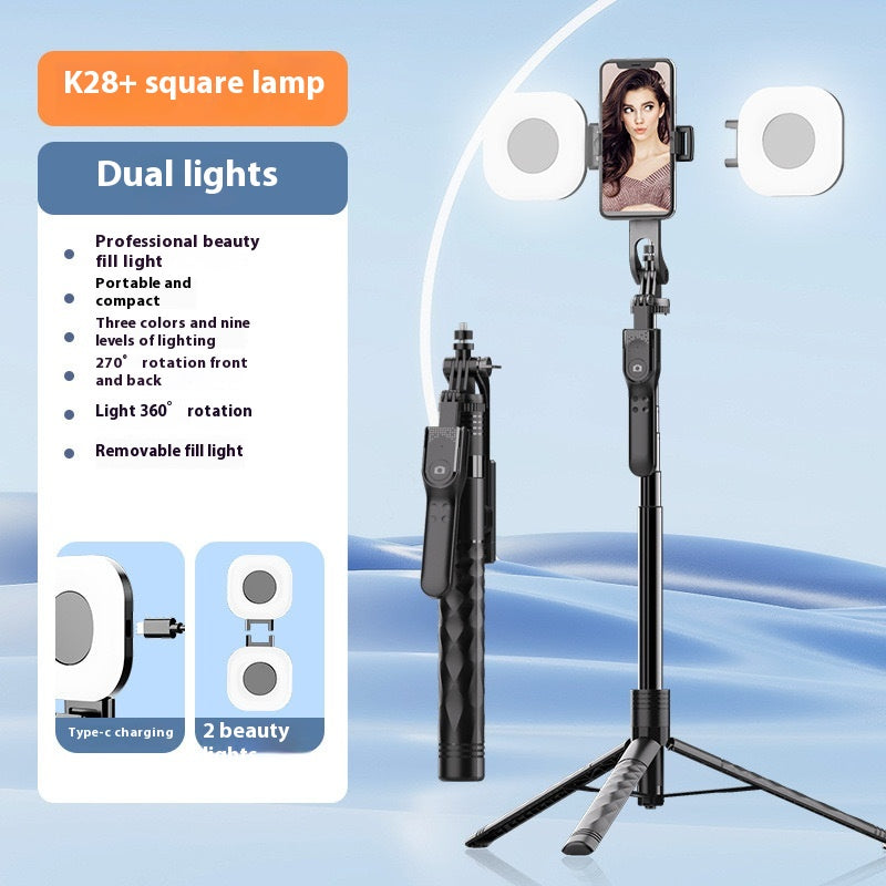 Téléphone portable Bluetooth Selfie Stick Stabilizer Sol Stand