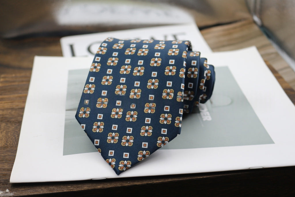 9cm Tie formelle d'affaires large largeur