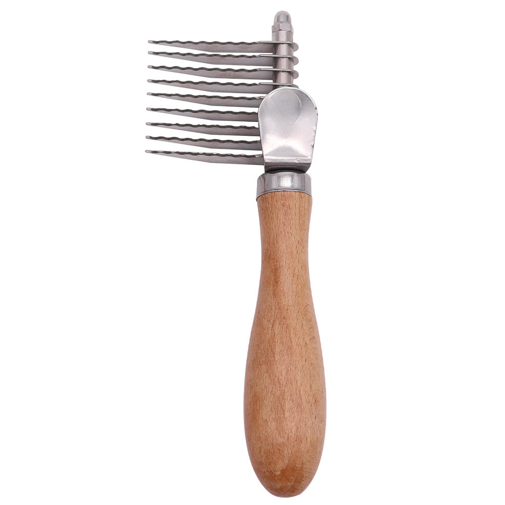 Brosse de toilettage pour animaux de compagnie pour enlever les nœuds et la fourrure des chats