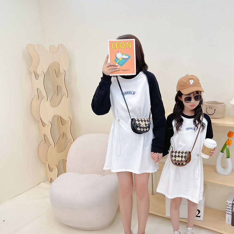 Sacs pour enfants Checkerboard Stylish Bonne texture