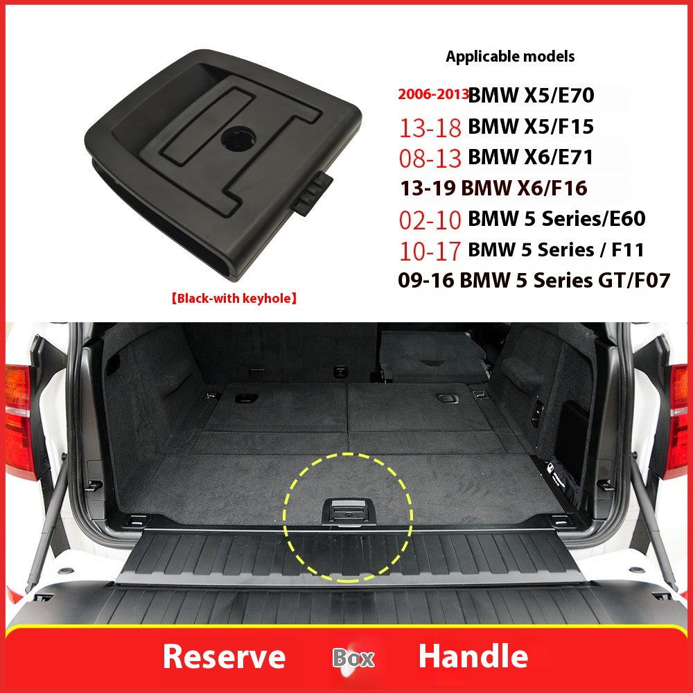 Poignée de bagages du coffre de voiture