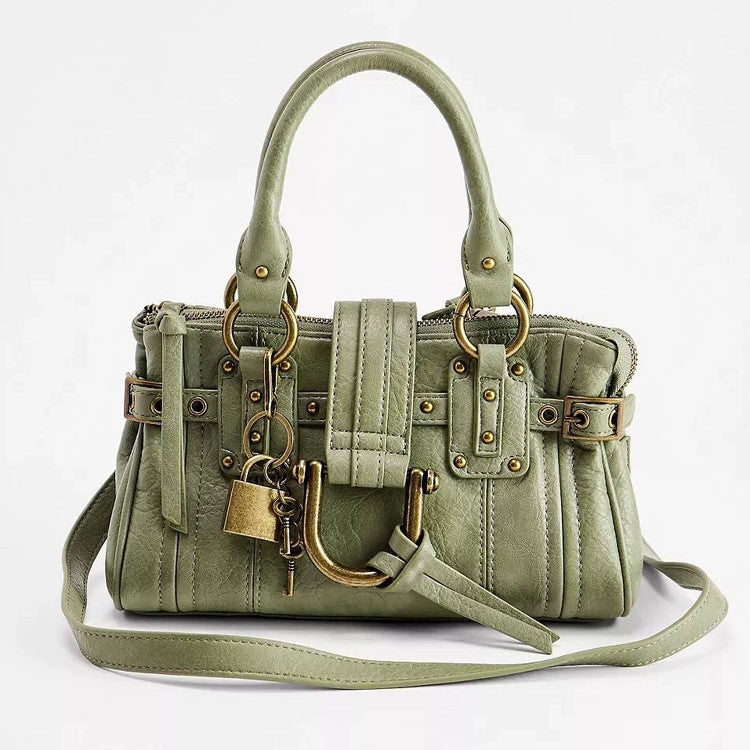 Retro Large Capacity Épaule et sac pour le travail et le transport