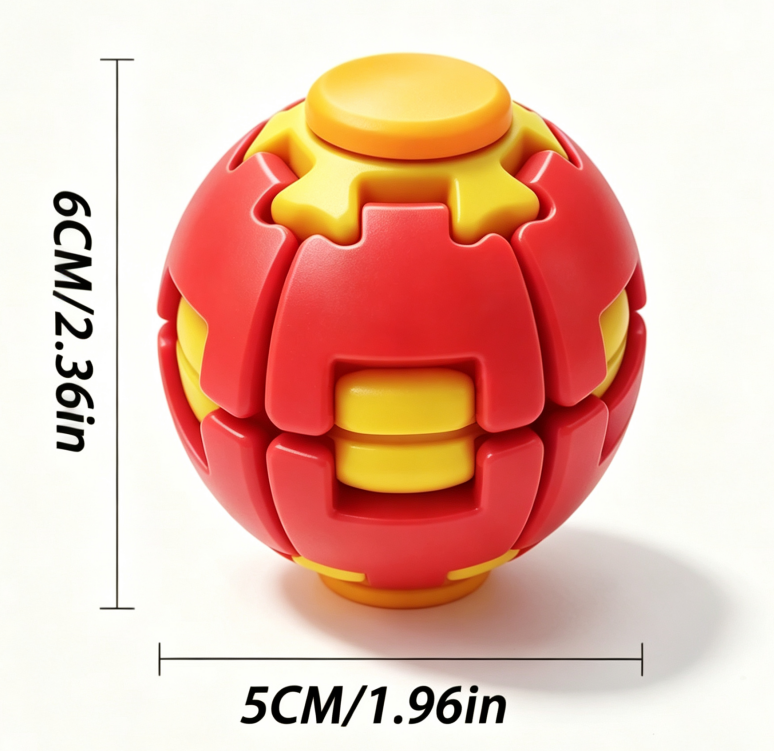 HelixCore Spiral Rotating Fidget Ball