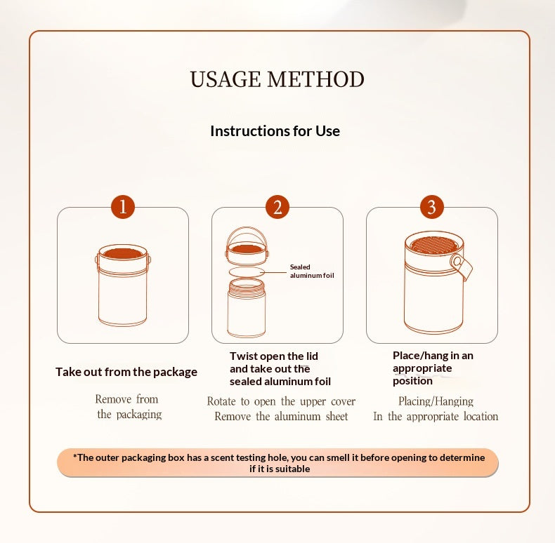 Fragrance légère longue durée pour éliminer les odeurs - Crème de parfum solide à utiliser dans les voitures