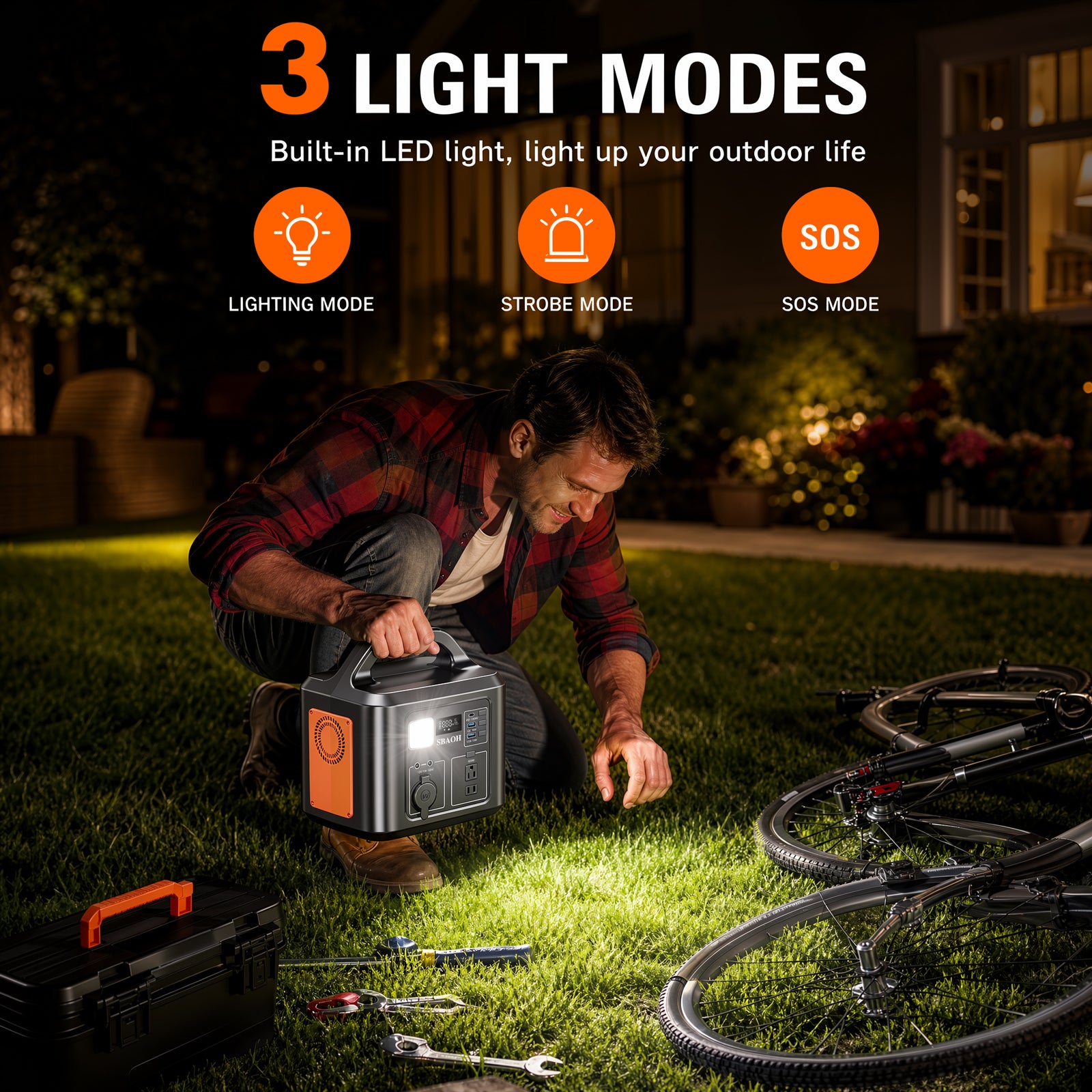 Centrale électrique 600W