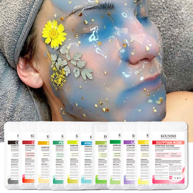 Poudre de masque de gelée hydrogel hydratant