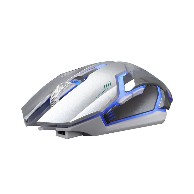 Wireless Rechargeable Mouse Notebook Desktop Home Office Universal Gaming Mute Luminous