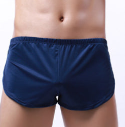 Sous-vêtements pour hommes Silky Round Edge Sports Sous-vêtements Accueil Short