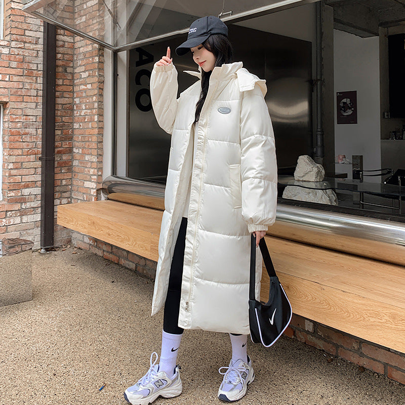 Veste en coton souple rembourrée et épaisse, à capuche tendance