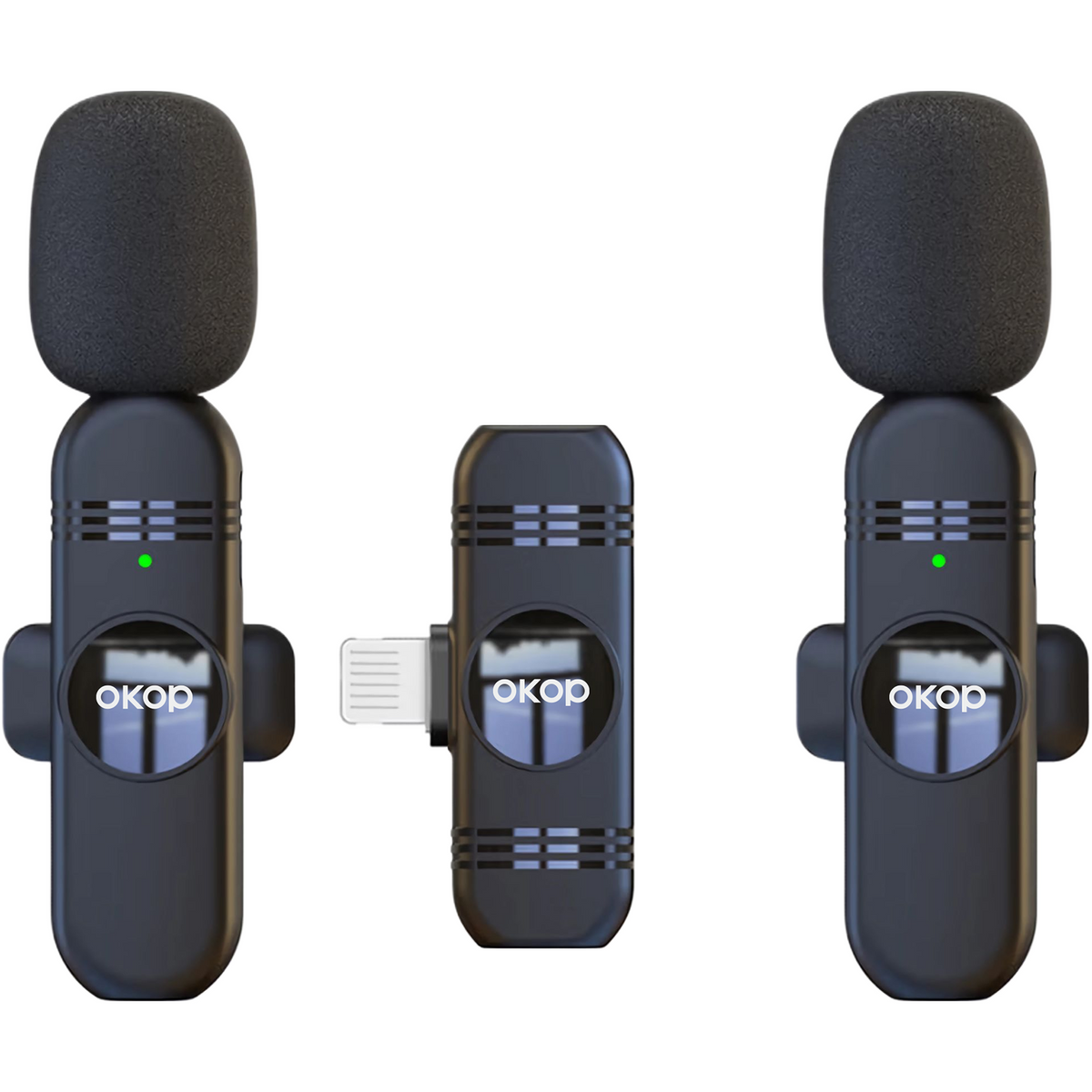 KP-M115 Modèle de microphone Lavalier sans fil le mieux vendu pour les Vlogs