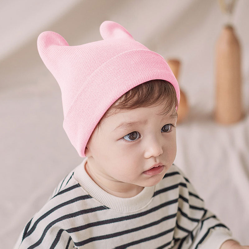 Pullover chapeau garçon enfant tricoté bébé