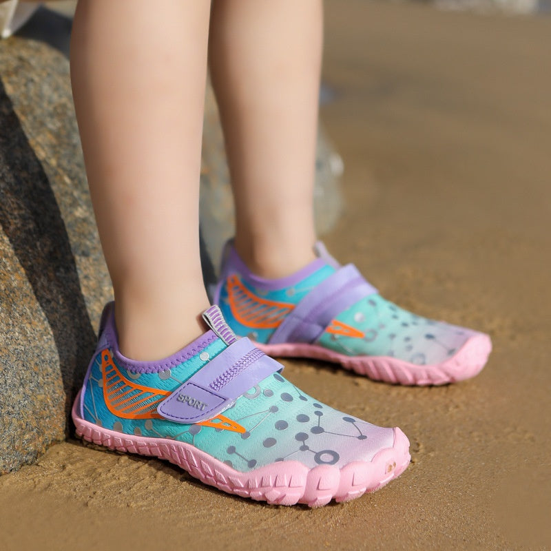 Femmes Anti-dérapant Séchage rapide Cinq doigts Grande Taille River Tracing Chaussures