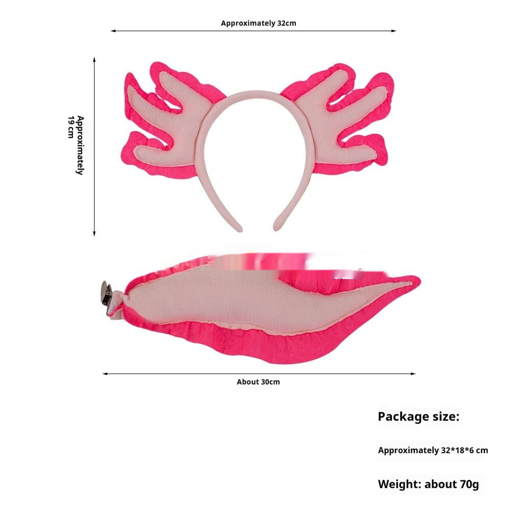 Bandeau d'animaux mignon avec un design Axolotl
