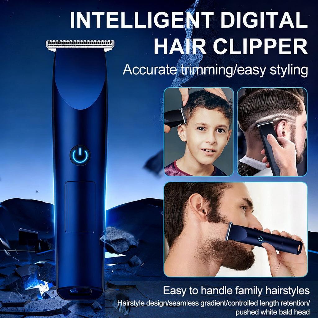 Cheveux électriques pour hommes et étrier de barbe - Élégant grooming pour des résultats professionnels