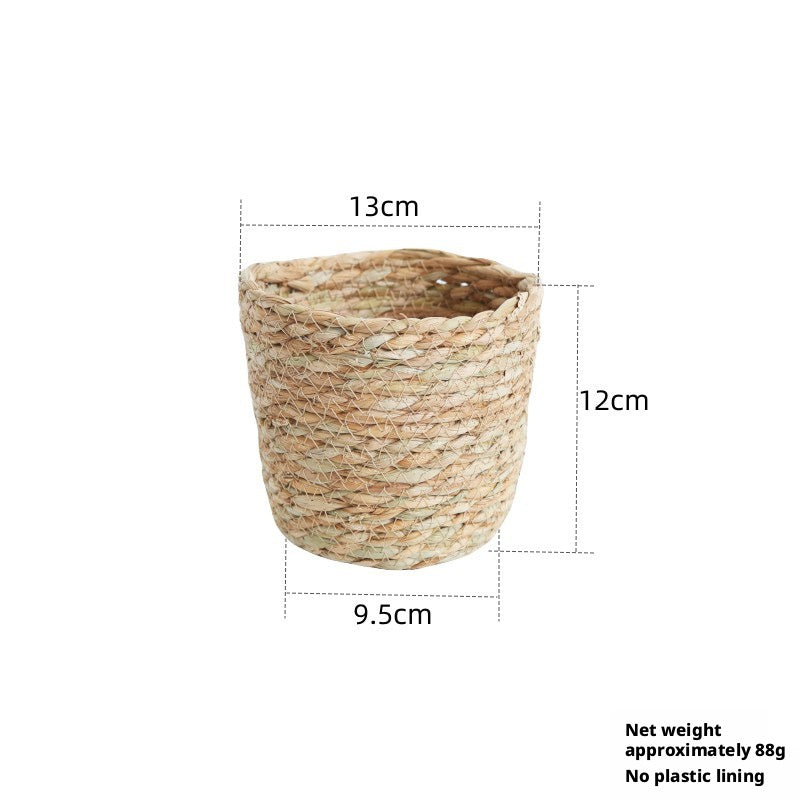 Panier en paille-Mini taille 1 pack