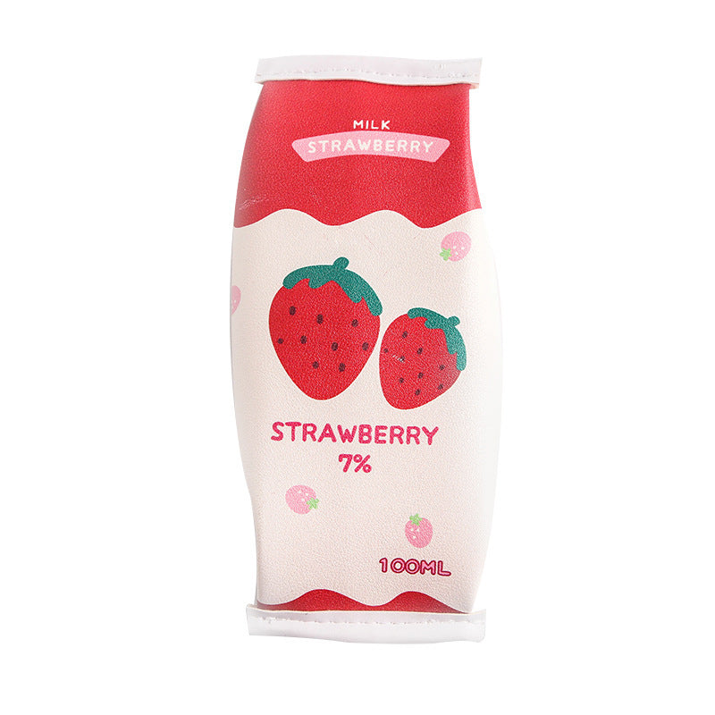 Étui crayon de lait de fraise