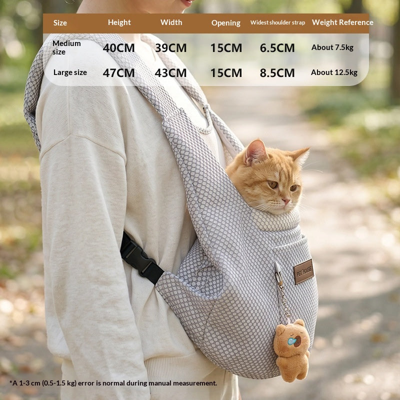 Portable and Comfortable Summer Pet Backpack