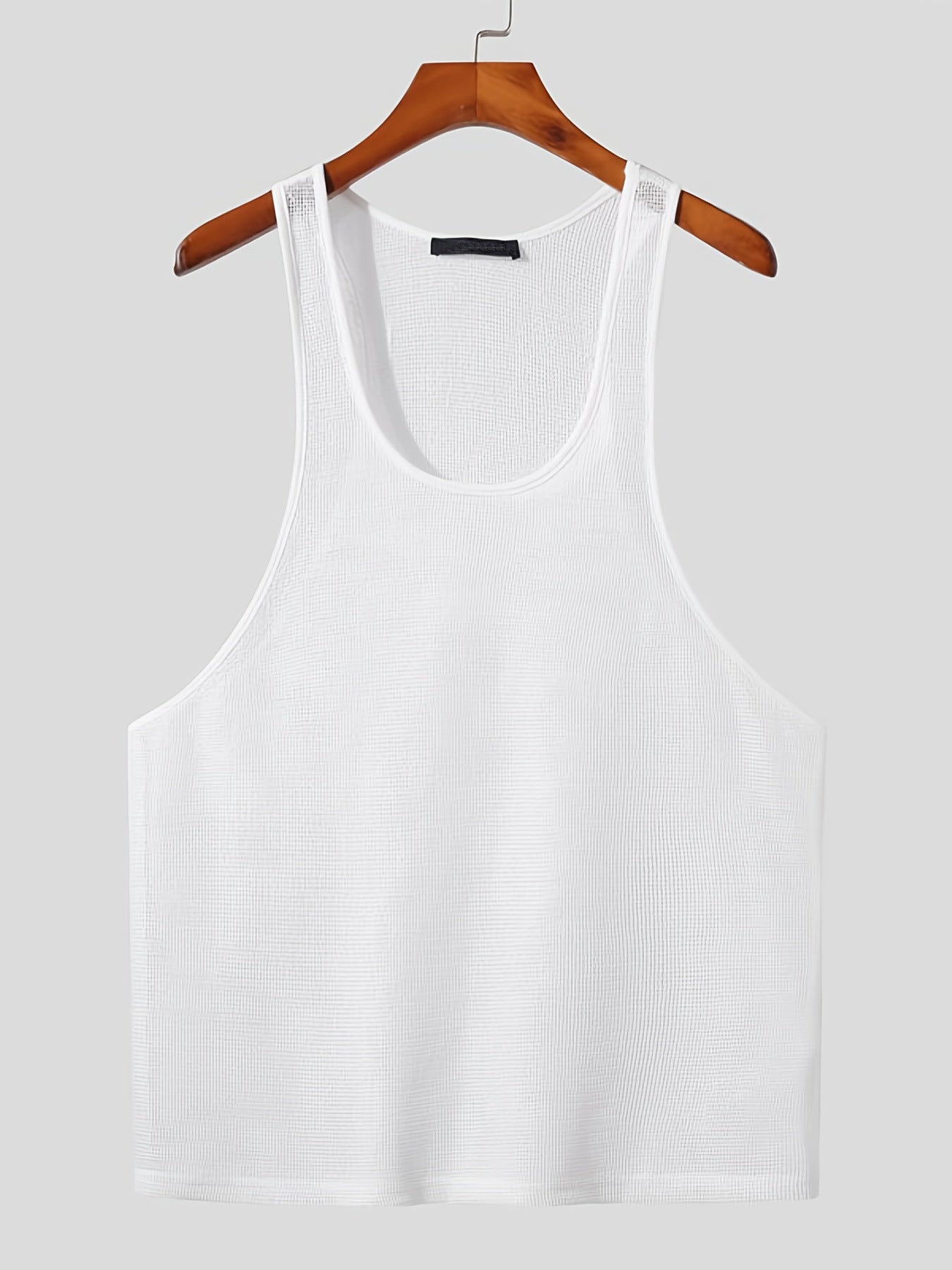 Chemise de bas de couleur solide porter un Veste en forme de I tricoté casual