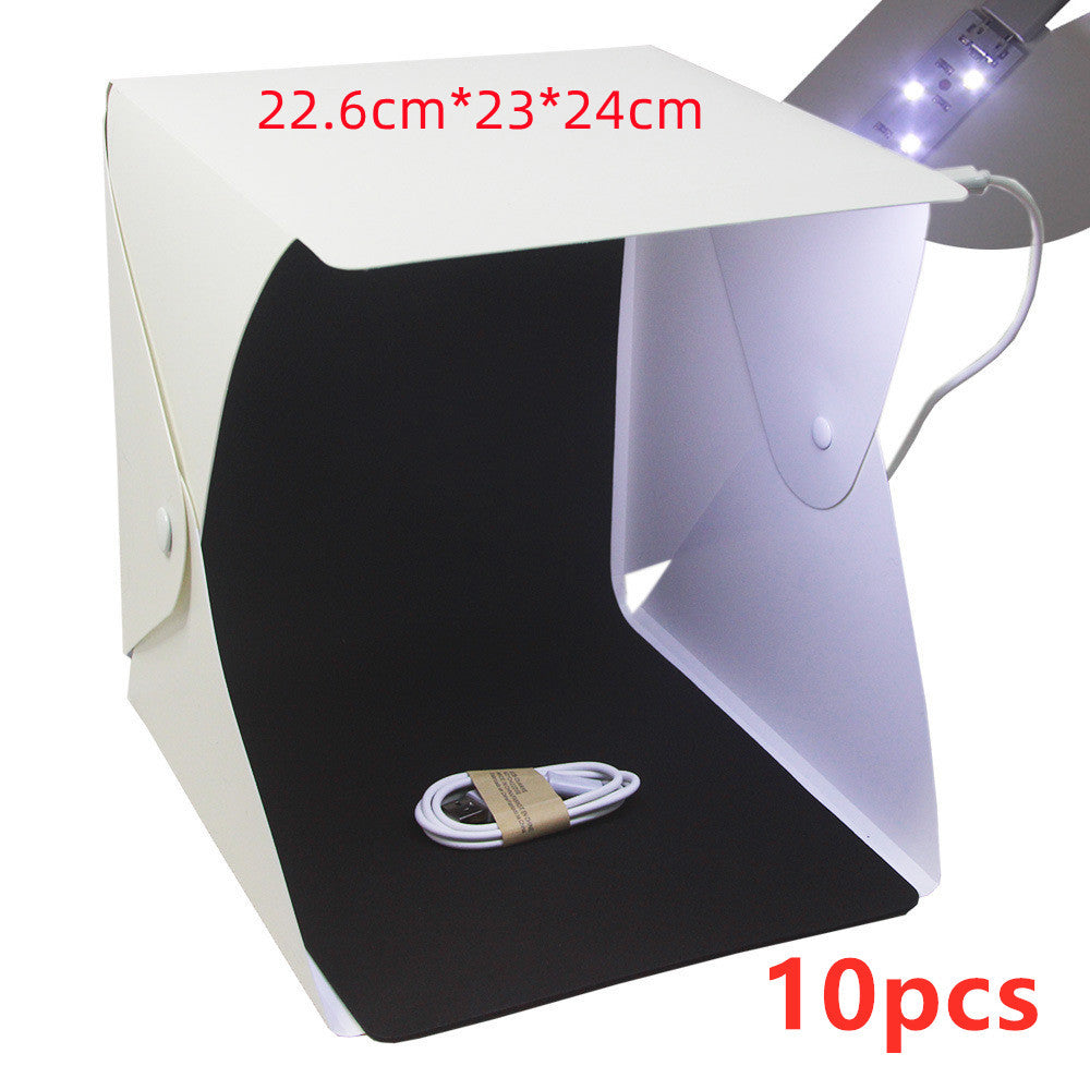 20cm pliant studio Photo professionnelle simple LED petite boîte à lumière