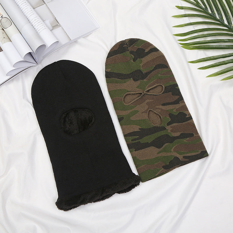 Chapeau à trois trous en camouflage pour hommes