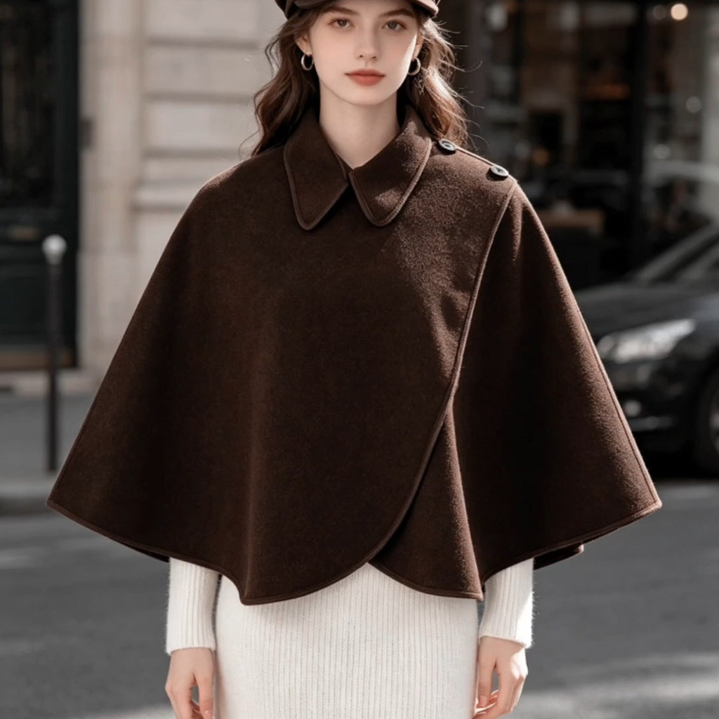 Cape enroulée pour femmes polyvalente