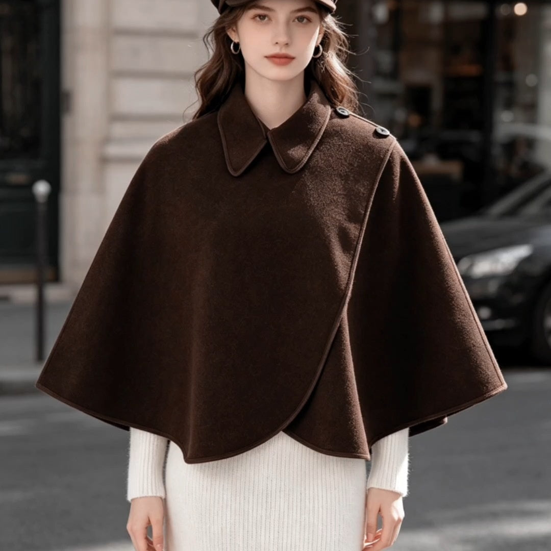 Cape enroulée pour femmes polyvalente
