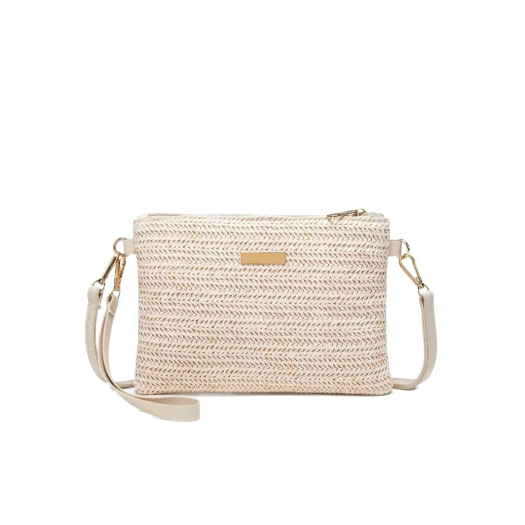 Sac croisé à épaule tricotée