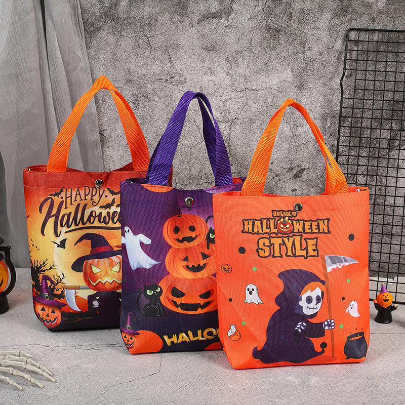 Sac à bonbons Halloween Sac à citrouilles Décorations
