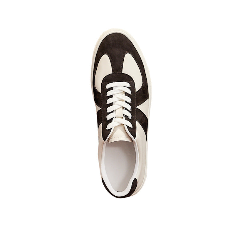Chaussures Retro Color Matching Couple Casual Plat Skateboard